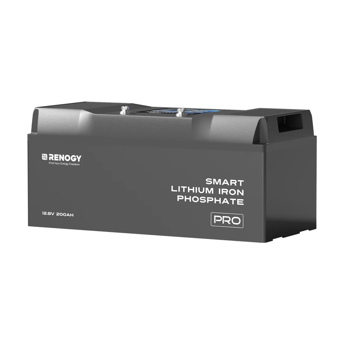 12V 200Ah Pro Smart LiFePO4 Litiumakku lämmityselementillä + Bluetooth