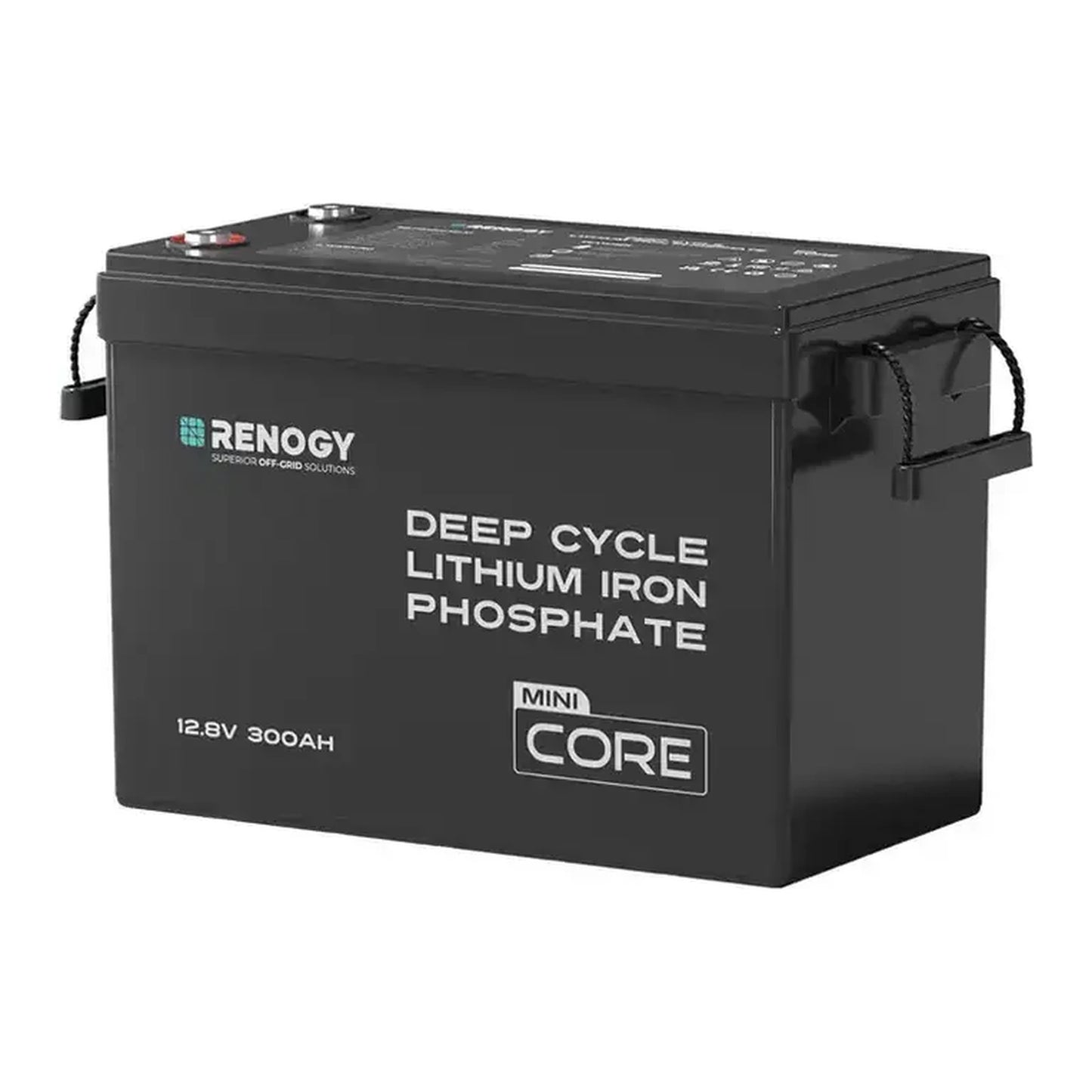 Renogy Core Mini 12V 300Ah LiFePO4 Lithium Battery – 3840Wh Deep Cycle Battery (Non-Heated)