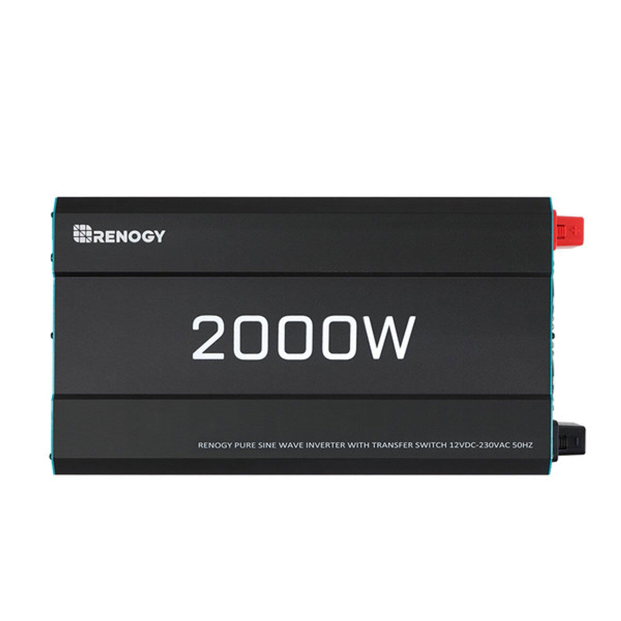 Renogy 2000W siniaaltoinvertteri edestä
