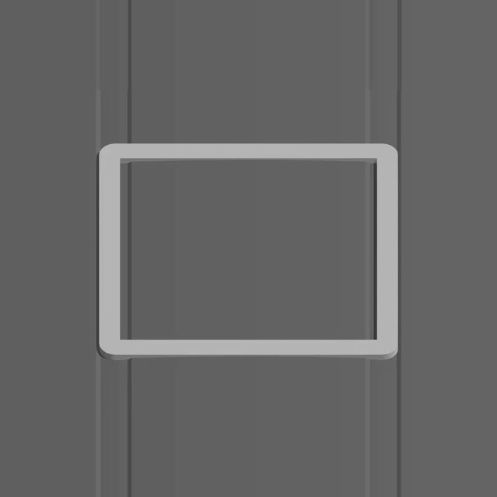 Kattoluukun adapterikehys 40x40 – Ford Transit