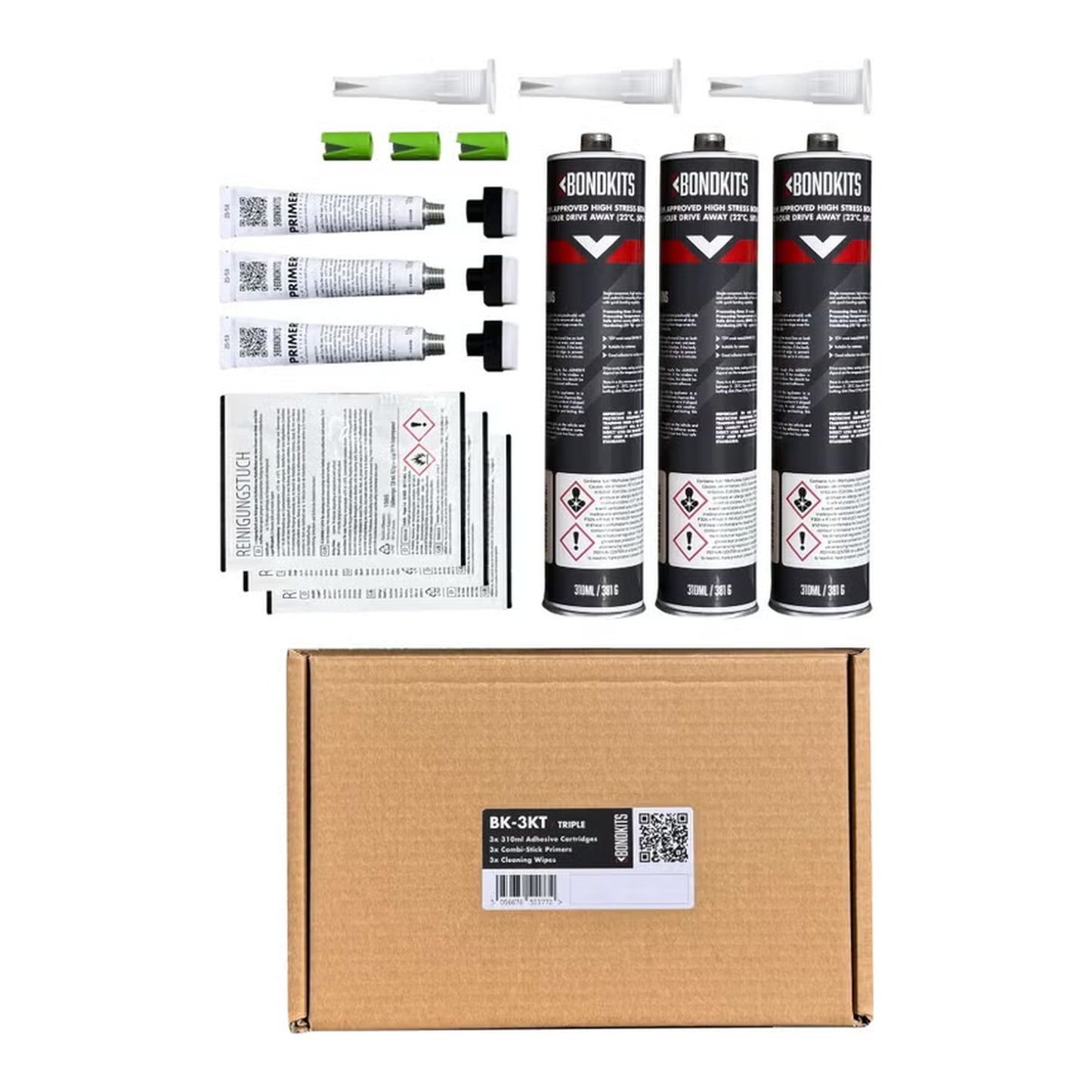 Lasin asennuspaketti, Bondkits, triple