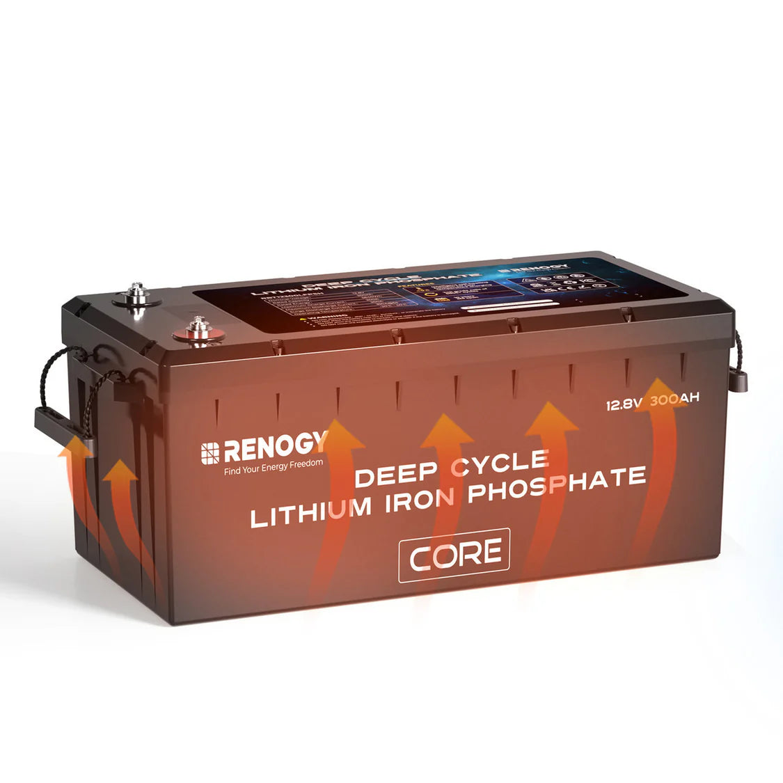 12V 300Ah Core Litiumakku lämmityselementillä