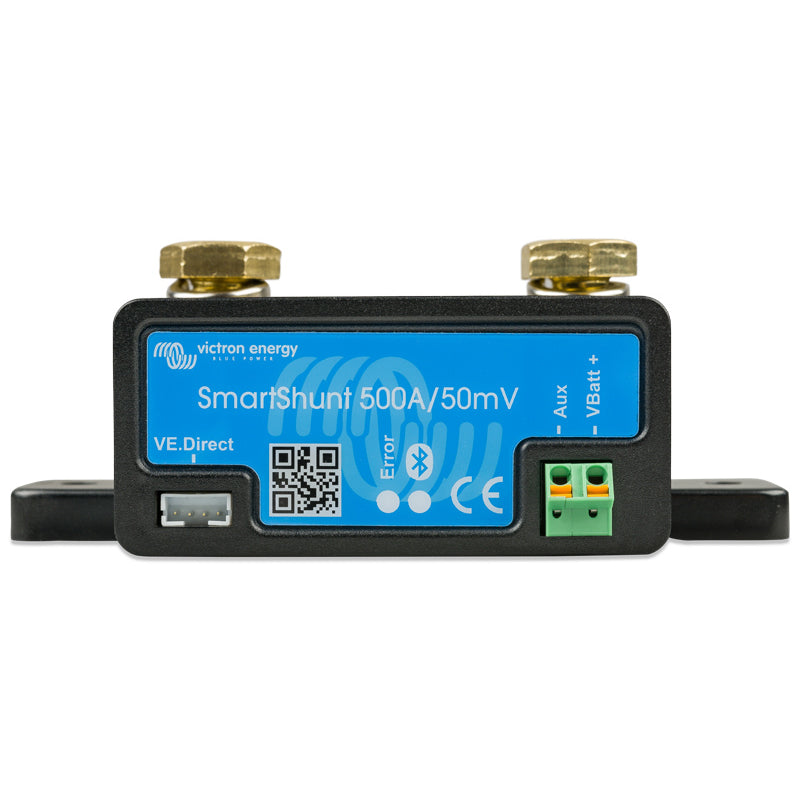 Victron SmartShunt 500A/50mV IP65 akkuvahti Bluetooth – akkumonitori