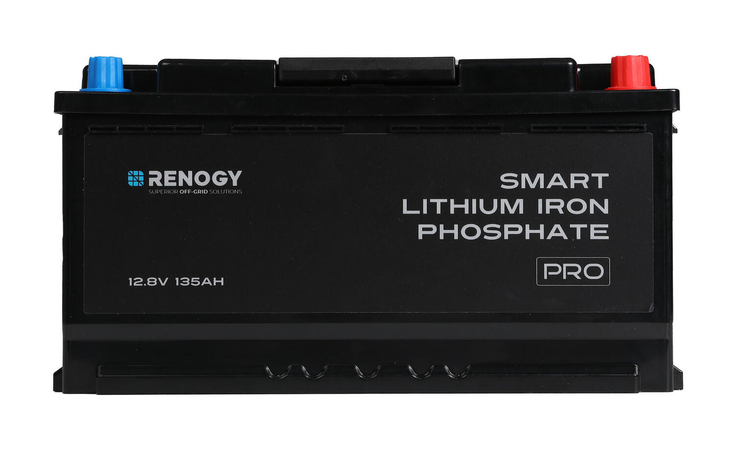 Renogy PRO 12V 135Ah Underseat-litiumakku edestä