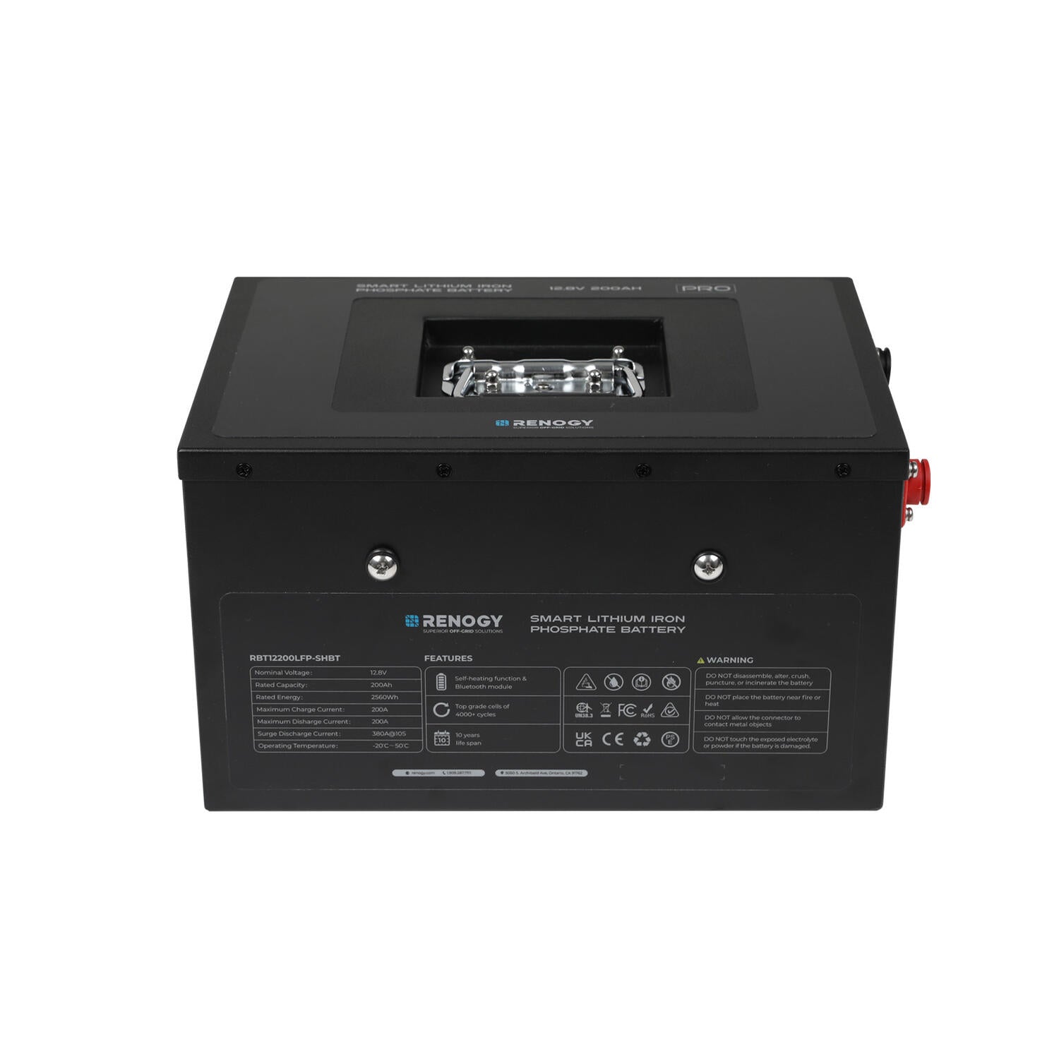 Renogy PRO 200Ah Underseat-akun navat