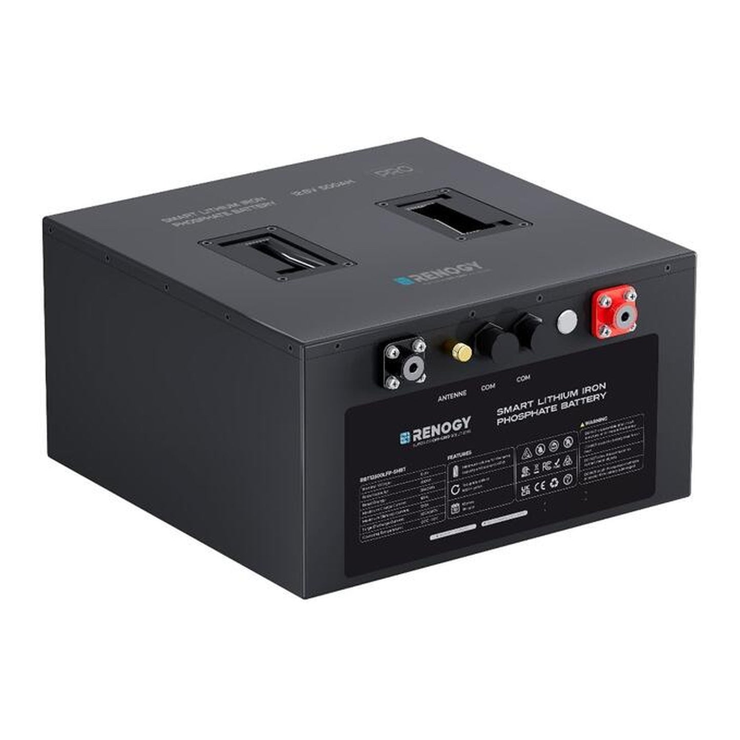 Renogy PRO 12V 500Ah Underseat Lithium Battery with Heating – Under-seat, Bluetooth