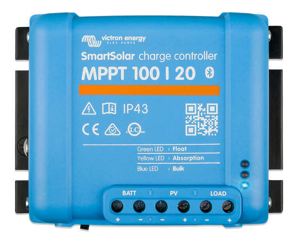Victron SmartSolar MPPT 100/20 aurinkopaneelisäädin