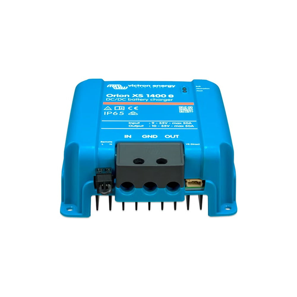 Victron Orion XS 1400 DC-DC-laturi 12/24V 50A – ajolataus retkipakuun